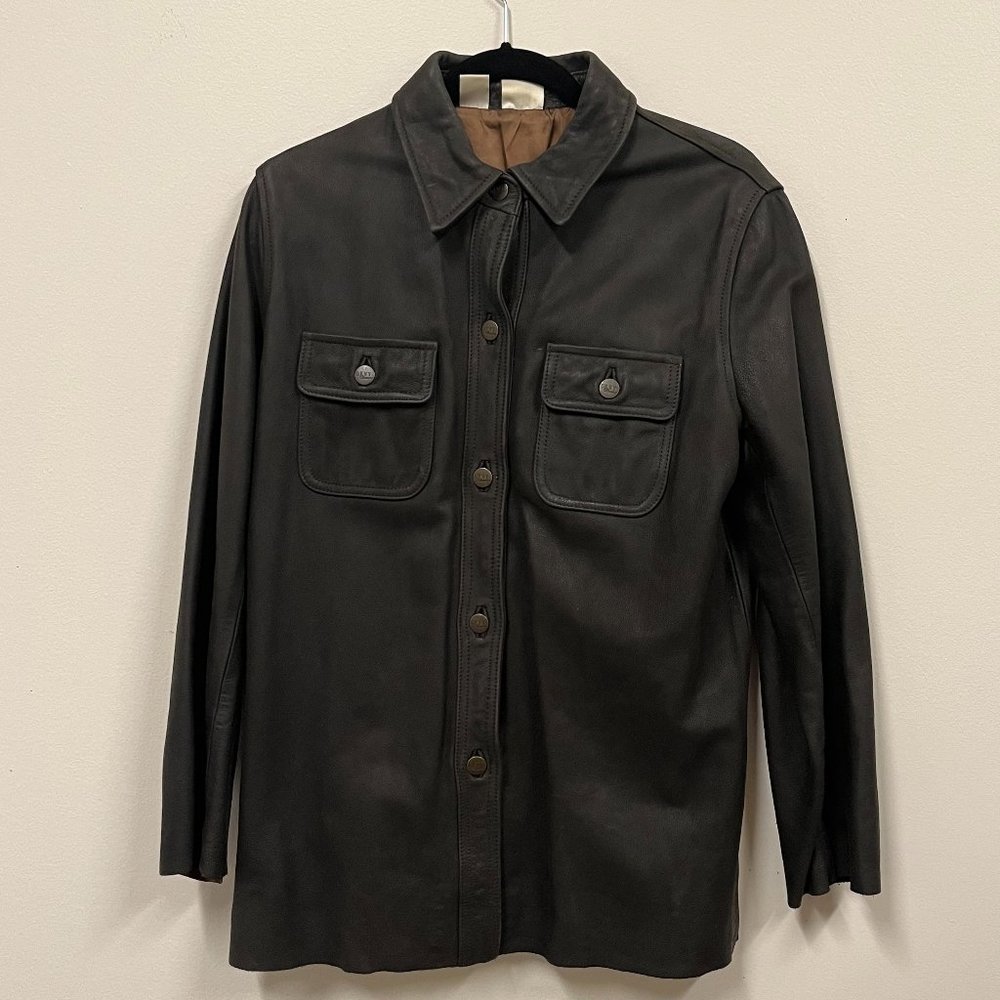 Dkny Leather Jacket - image 1